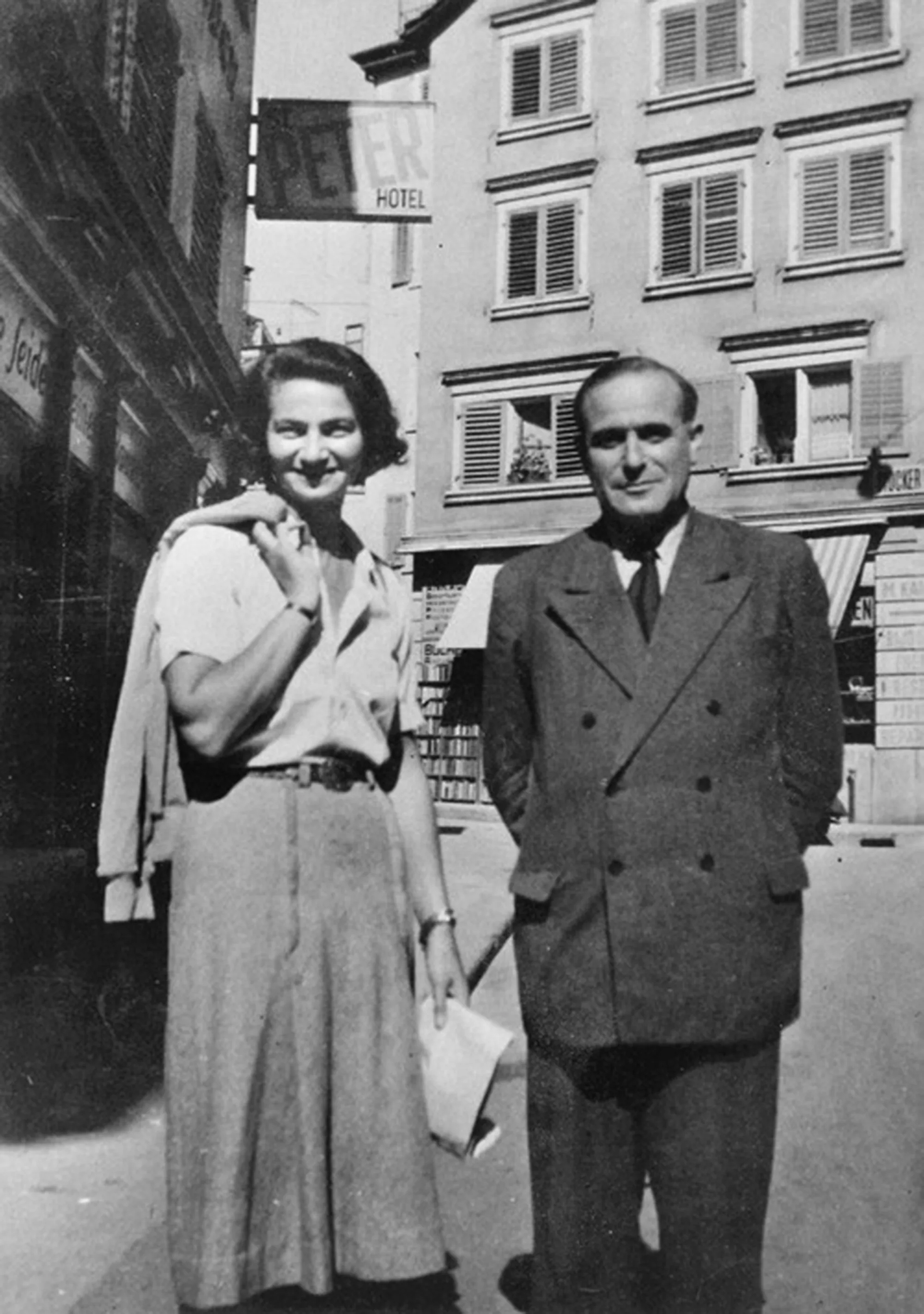 03 04 Walter Feilchenfeldt und Marianne Breslauer b
