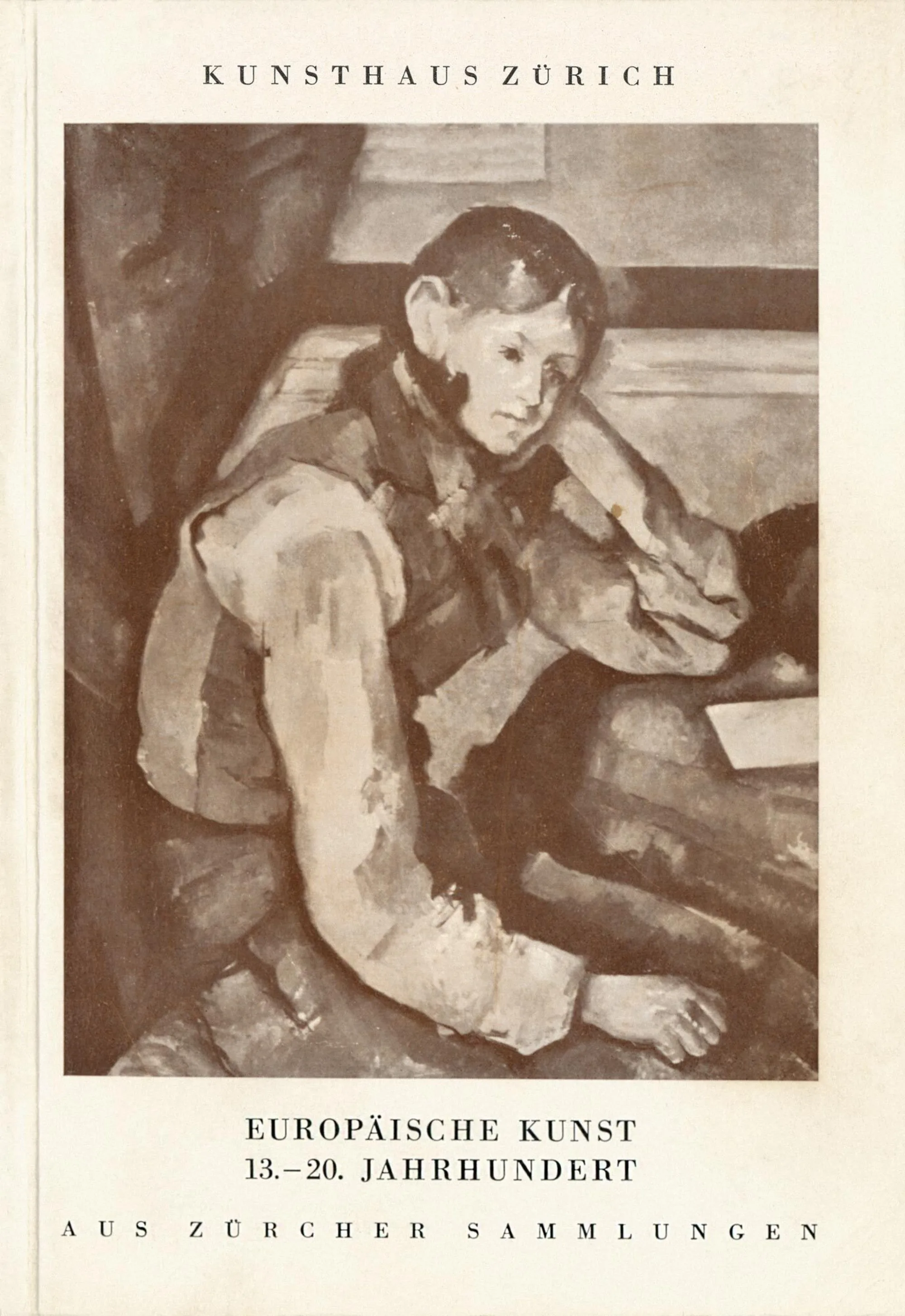 Katalog Kunsthaus Europaeische Kunst 1950